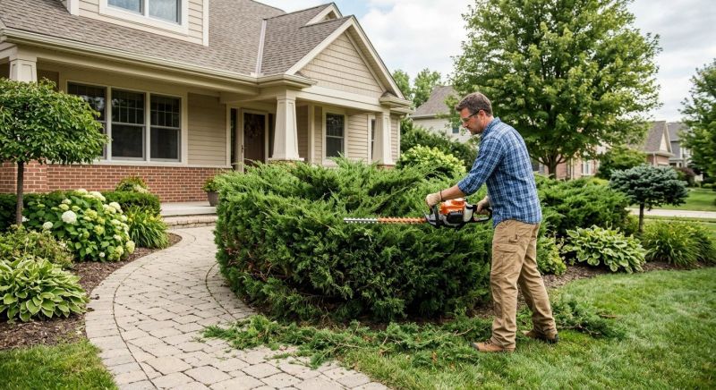 Boxwood Trimming in Aiken, SC